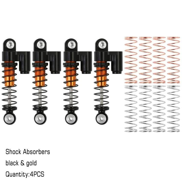 INJORA 32mm Aluminum Threaded Shocks Absorber for Axial SCX24