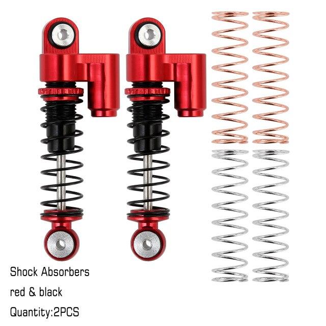 INJORA 32mm Aluminum Threaded Shocks Absorber for Axial SCX24