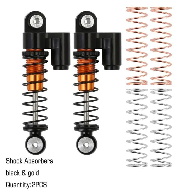 INJORA 32mm Aluminum Threaded Shocks Absorber for Axial SCX24