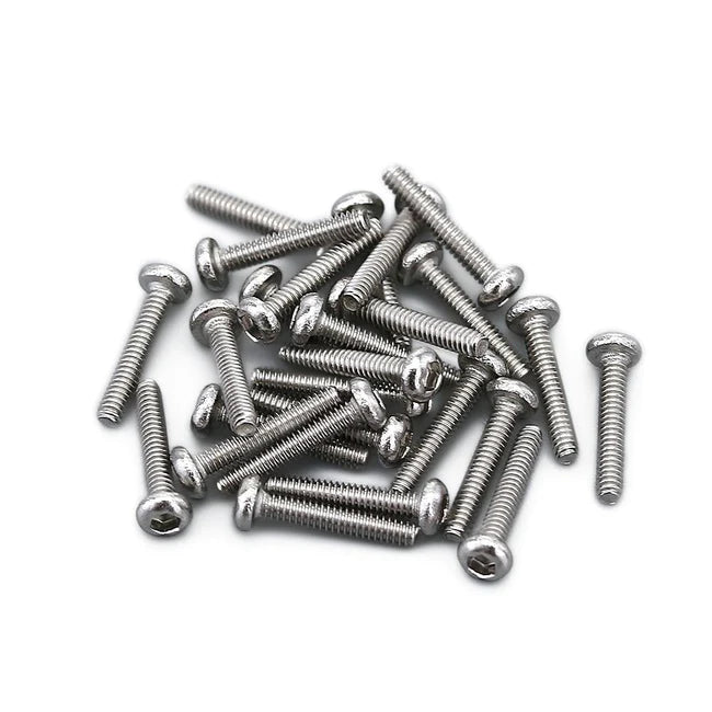 INJORA Aluminum Alloy Ball Bearings and Screws Set for Axial SCX24