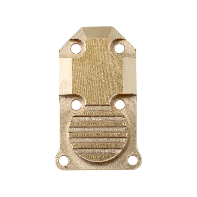 INJORA Aluminum/Brass Diff Cover for Axial SCX24