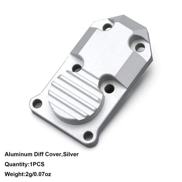 INJORA Aluminum/Brass Diff Cover for Axial SCX24