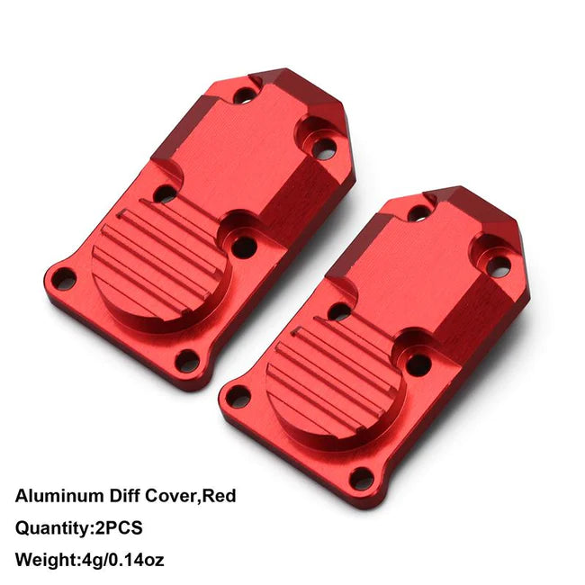 INJORA Aluminum/Brass Diff Cover for Axial SCX24