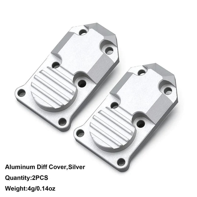 INJORA Aluminum/Brass Diff Cover for Axial SCX24