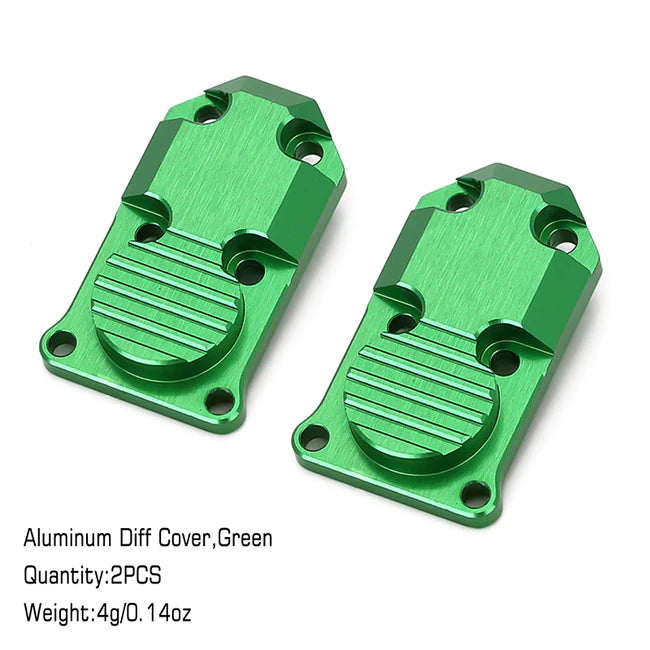 INJORA Aluminum/Brass Diff Cover for Axial SCX24