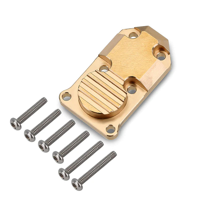 INJORA Aluminum/Brass Diff Cover for Axial SCX24