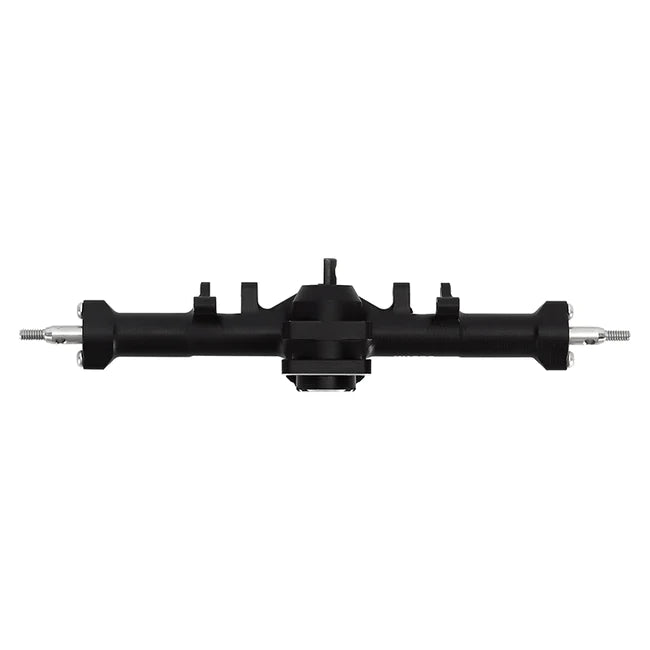 INJORA Black Aluminum Front Rear Axles Set for Axial SCX24