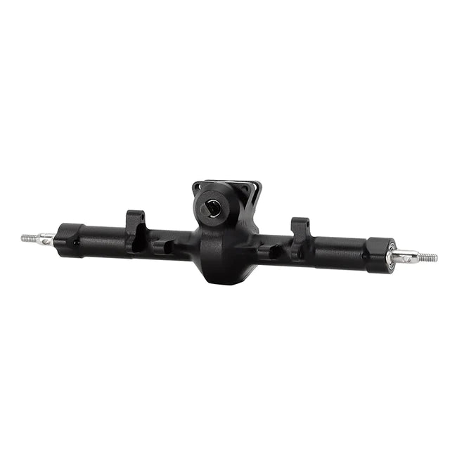 INJORA Black Aluminum Front Rear Axles Set for Axial SCX24