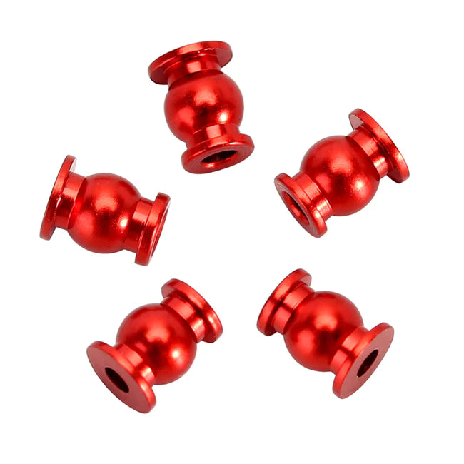 INJORA 20PCS Aluminum / Brass Joint Balls Pivot Balls with O-rings For INJORA SCX24 Shock Links