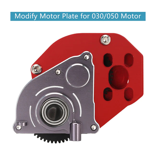 INJORA CNC Aluminium Complete Transmission Gearbox For Axial SCX24