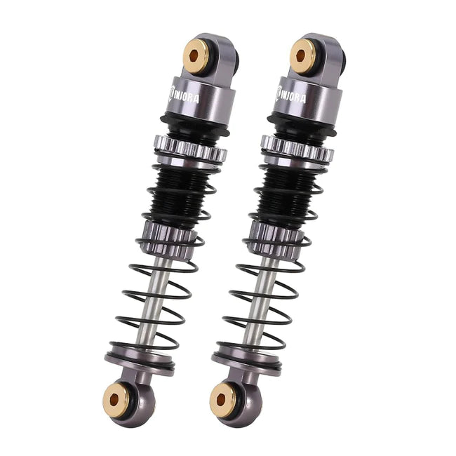 INJORA 39mm Aluminum Threaded Oil Filled Shocks for Axial SCX24