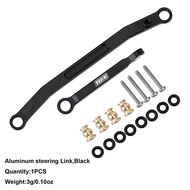 INJORA CNC Aluminum Steering Links for Axial SCX24