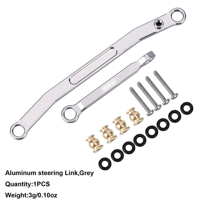 INJORA CNC Aluminum Steering Links for Axial SCX24