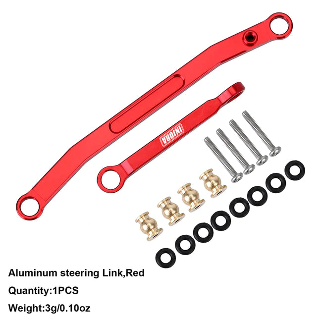 INJORA CNC Aluminum Steering Links for Axial SCX24