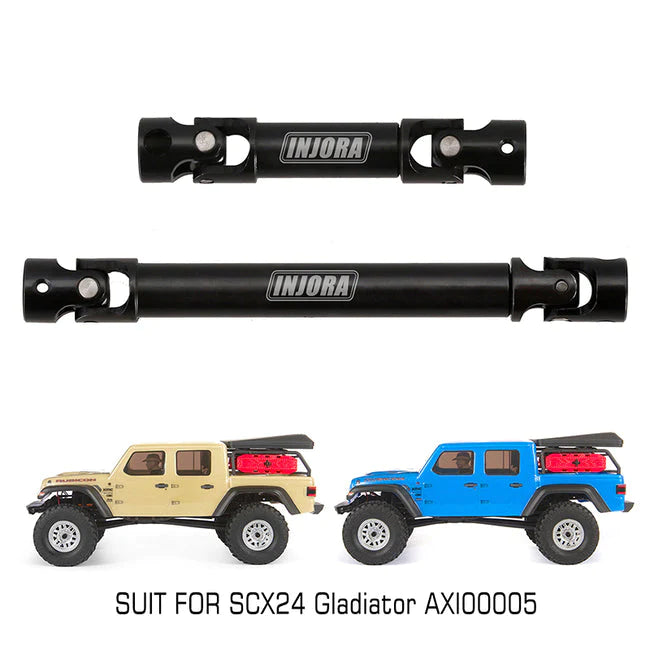 INJORA LCG Carbon Fiber Chassis Kit 6º Angled Frame for SCX24 Jeep Gladiator