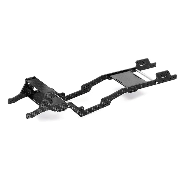 INJORA LCG Carbon Fiber Chassis Kit 6º Angled Frame for SCX24 Jeep Gladiator