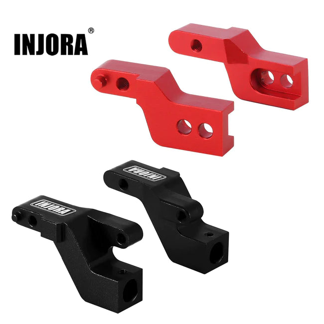 INJORA CNC Aluminum Front Rear Bumper Mount for SCX24 Jeep Wrangler