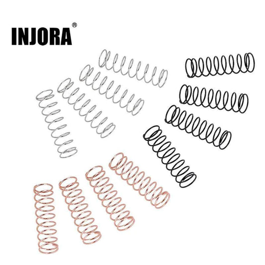 INJORA 3 Sets 23*5.7mm Metal Springs for Axial SCX24 Stock Shocks