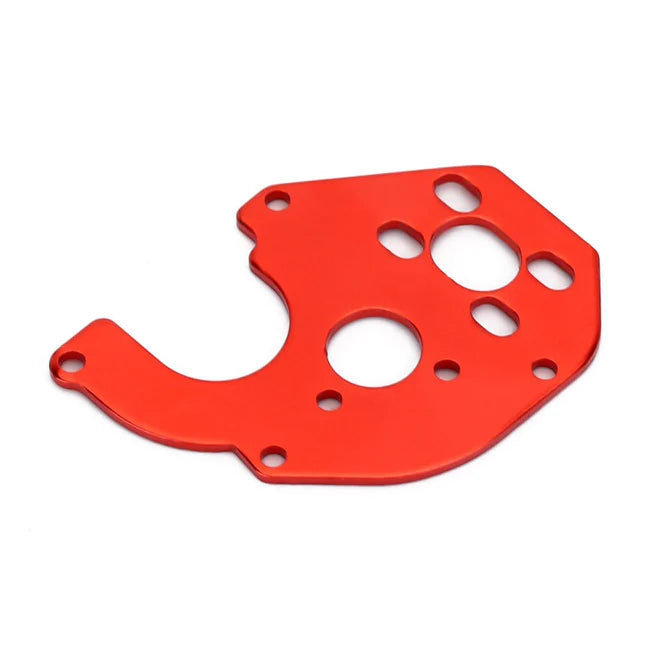 INJORA 1PCS CNC Aluminum Alloy Motor Mount Plate Fit 050 Motor for Axial SCX24