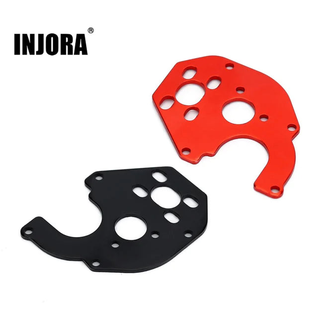 INJORA 1PCS CNC Aluminum Alloy Motor Mount Plate Fit 050 Motor for Axial SCX24