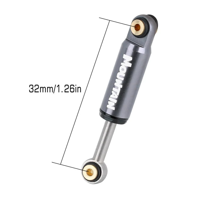 INJORA 32mm Internal Spring Air Damper Shock Absorbers for Axial SCX24