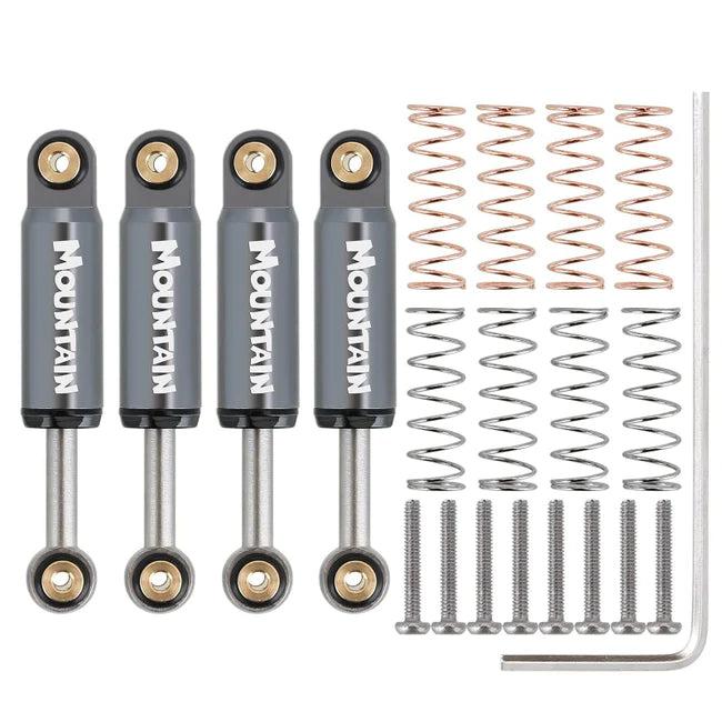 INJORA 32mm Internal Spring Air Damper Shock Absorbers for Axial SCX24