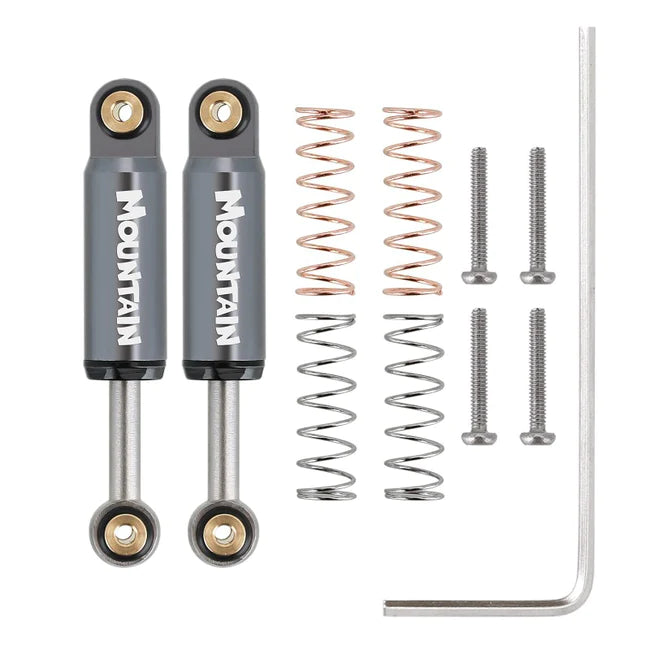 INJORA 32mm Internal Spring Air Damper Shock Absorbers for Axial SCX24