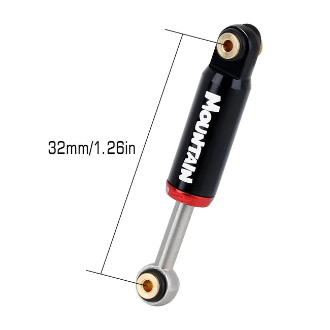 INJORA 32mm Internal Spring Air Damper Shock Absorbers for Axial SCX24