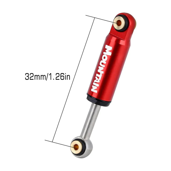 INJORA 32mm Internal Spring Air Damper Shock Absorbers for Axial SCX24