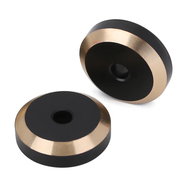 INJORA Black Brass Steel Drive Stub Counterweights For Axial SCX24