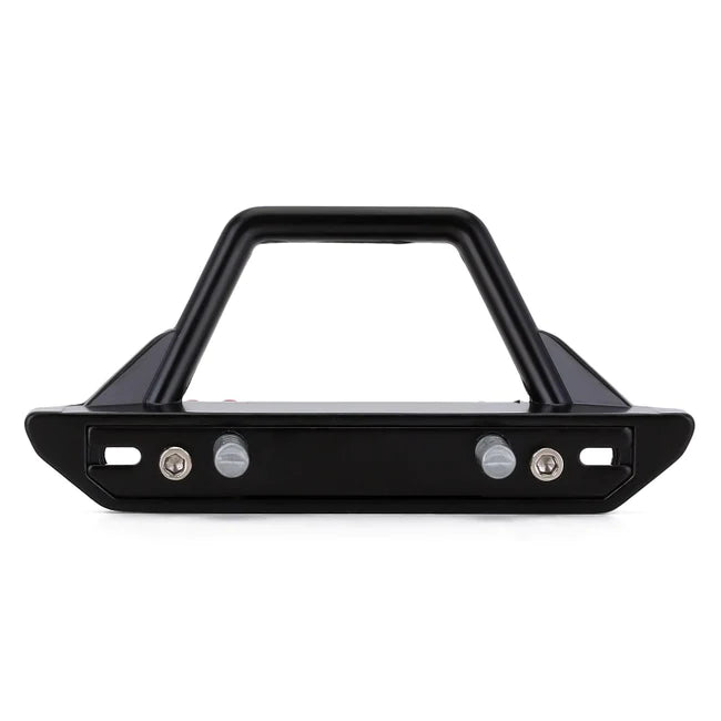 INJORA Metal Front Stinger Bumper with Lights for SCX24 Jeep Wrangler Gladiator