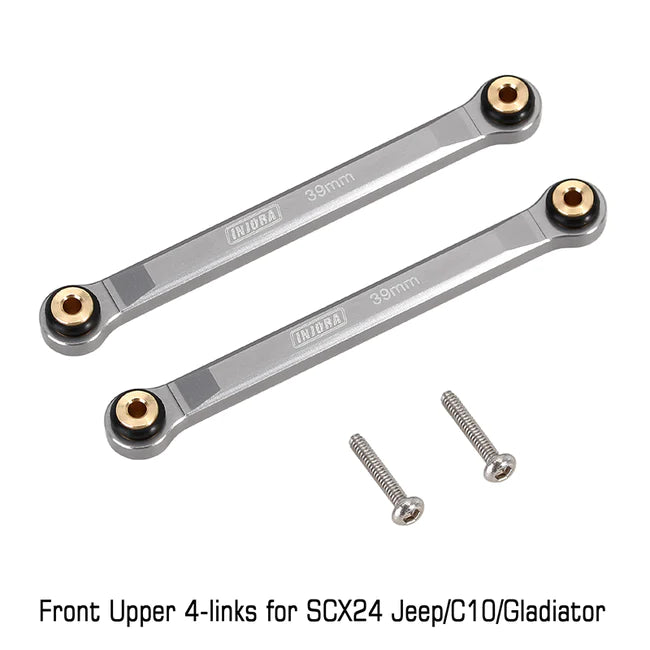 INJORA 7pcs High Clearance Chassis Links for Axial SCX24 Chevrolet Jeep Wrangler Bronco