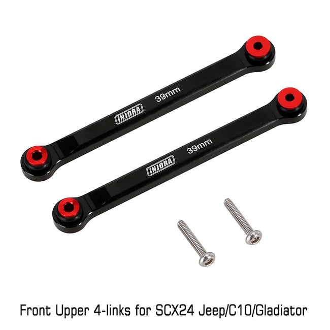 INJORA 7pcs High Clearance Chassis Links for Axial SCX24 Chevrolet Jeep Wrangler Bronco