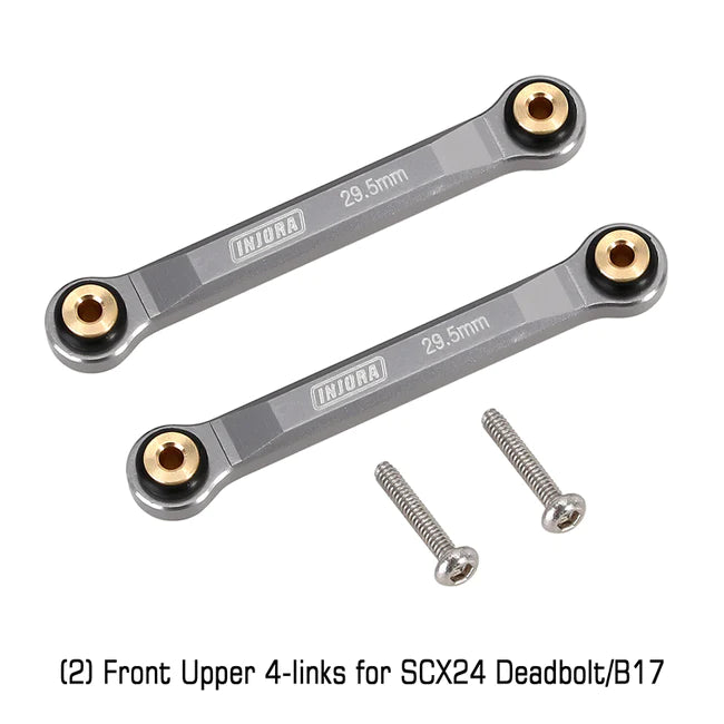 INJORA 2PCE Links for Axial SCX24 Deadbolt Betty