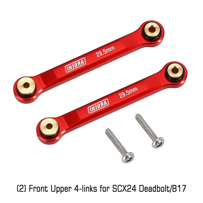 INJORA 2PCE Links for Axial SCX24 Deadbolt Betty