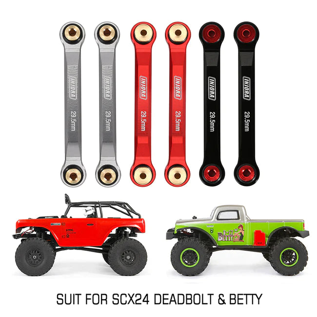 INJORA 2PCE Links for Axial SCX24 Deadbolt Betty