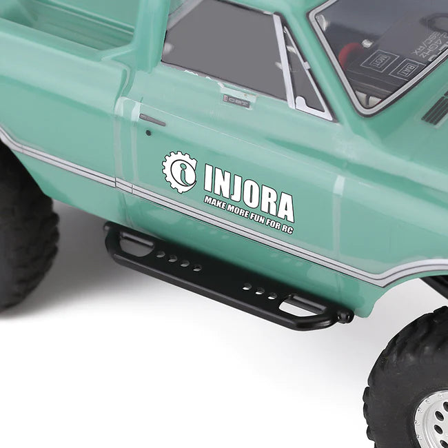 INJORA Metal Rock Sliders Side Pedal for Axial SCX24 Chevrolet C10