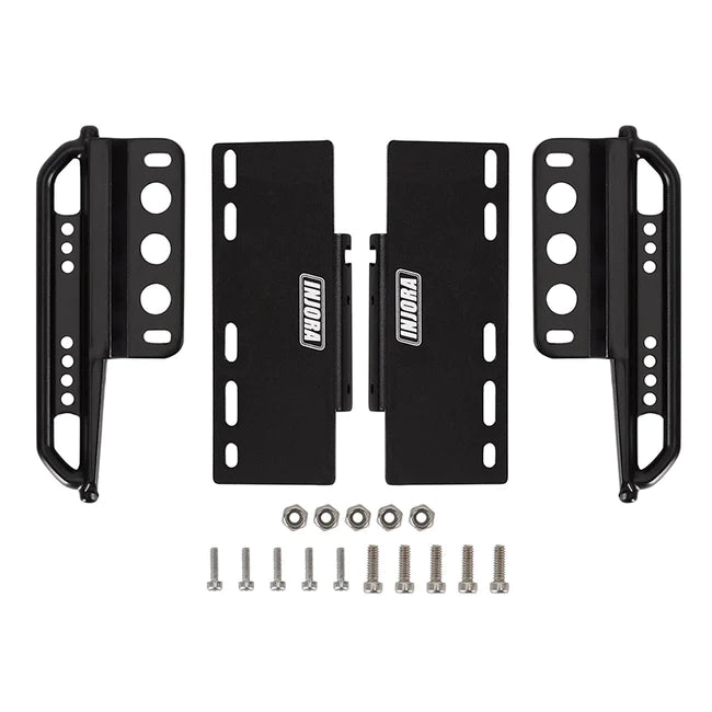 INJORA Metal Rock Sliders Side Pedal for Axial SCX24 Chevrolet C10