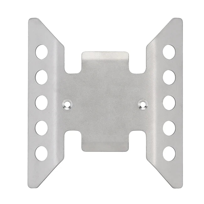 INJORA Stainless Steel Chassis Armor Plate Axle Protector for 1/6 SCX6