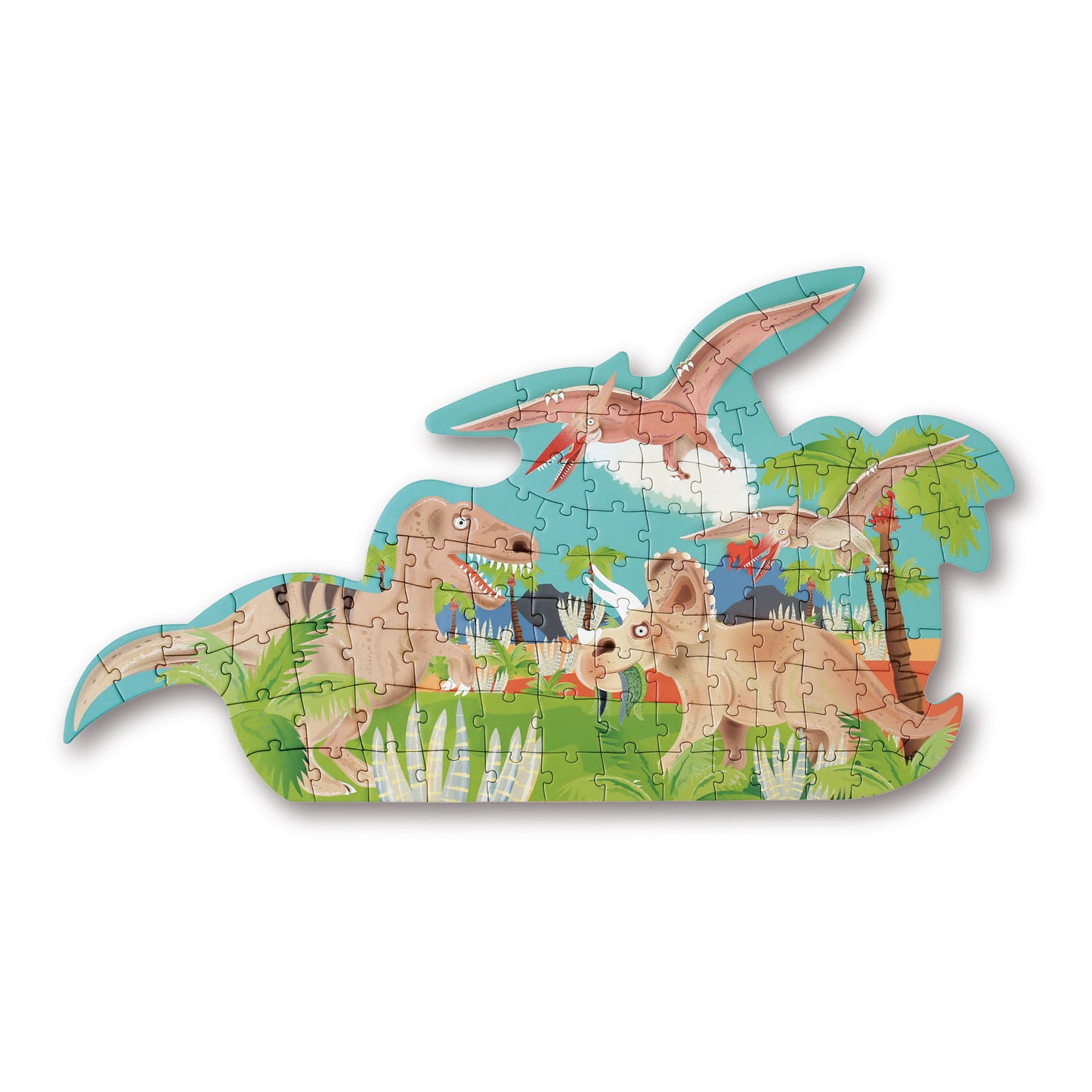 SCRATCH EUROPE - PUZZLE 100PCS - DINO