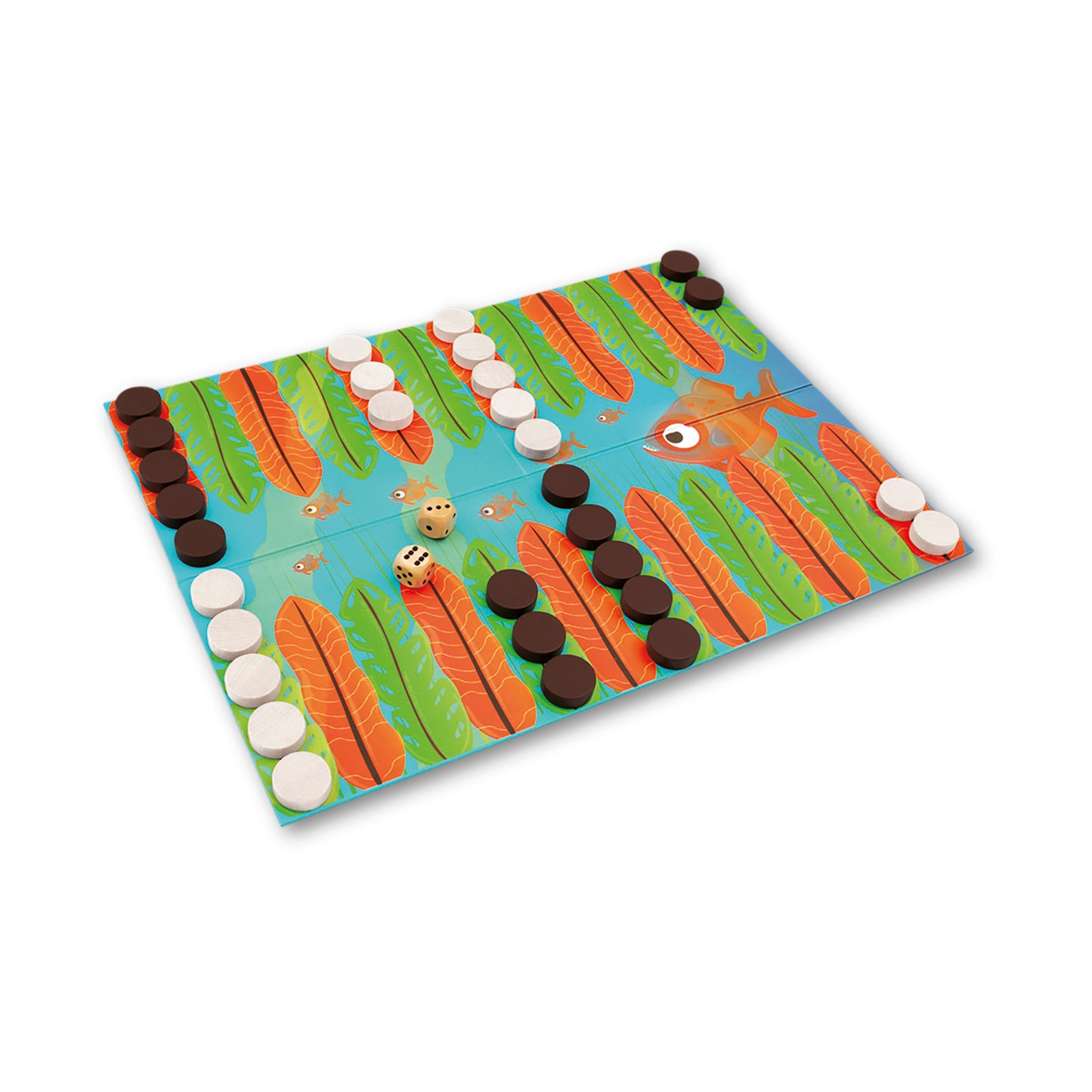 SCRATCH EUROPE - GAME - PIRANHA RACE - JUNIOR BACKGAMMON GAME