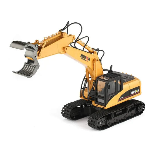 HUINA 1:14 2.4G 16CH RC EXCAVATOR WITH GRAPPLE