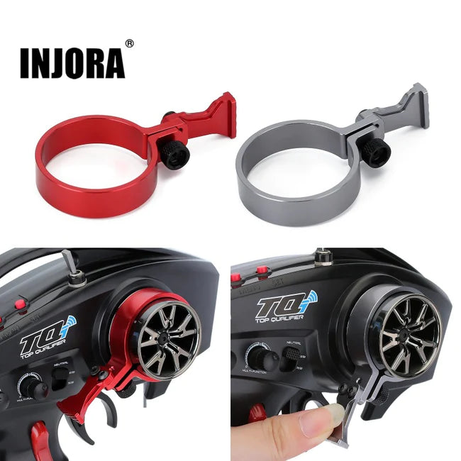 INJORA One-handed Control Adaptor Transmitter Steering Wheel for TQI Remote Controller