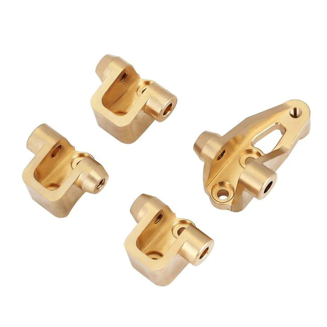 INJORA Aluminum Brass Axle Mount Set Suspension Links Stand for TRX-4 TRX-6