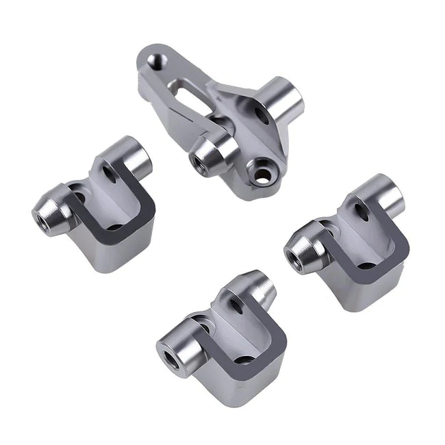 INJORA Aluminum Brass Axle Mount Set Suspension Links Stand for TRX-4 TRX-6