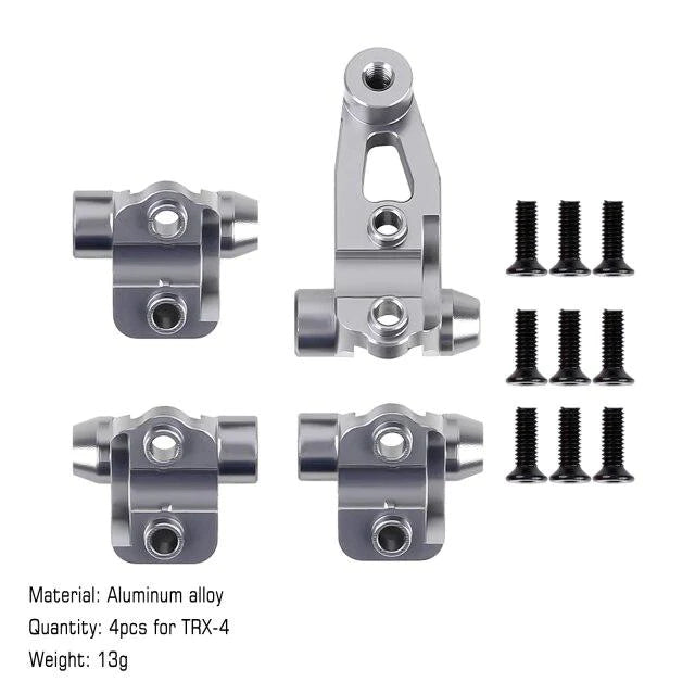 INJORA Aluminum Brass Axle Mount Set Suspension Links Stand for TRX-4 TRX-6