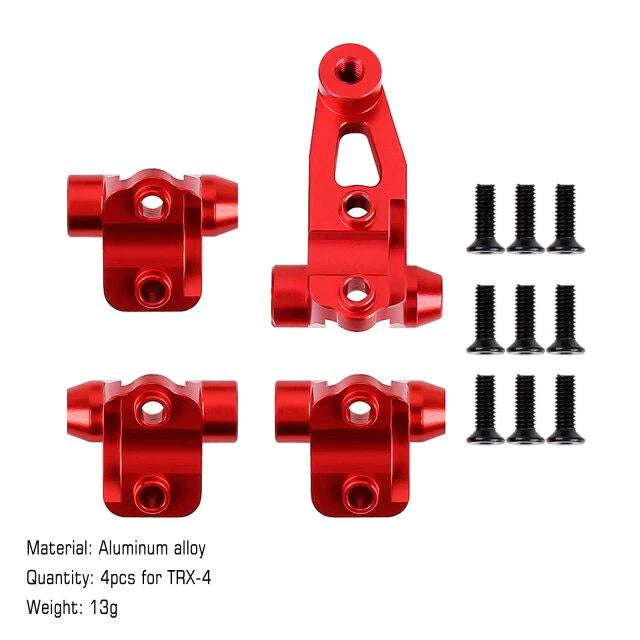 INJORA Aluminum Brass Axle Mount Set Suspension Links Stand for TRX-4 TRX-6