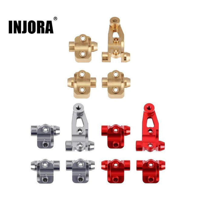 INJORA Aluminum Brass Axle Mount Set Suspension Links Stand for TRX-4 TRX-6