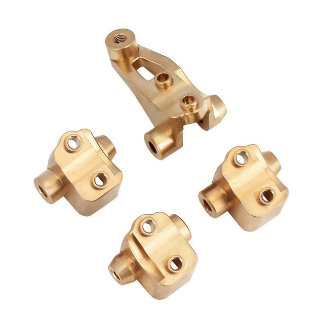 INJORA Aluminum Brass Axle Mount Set Suspension Links Stand for TRX-4 TRX-6