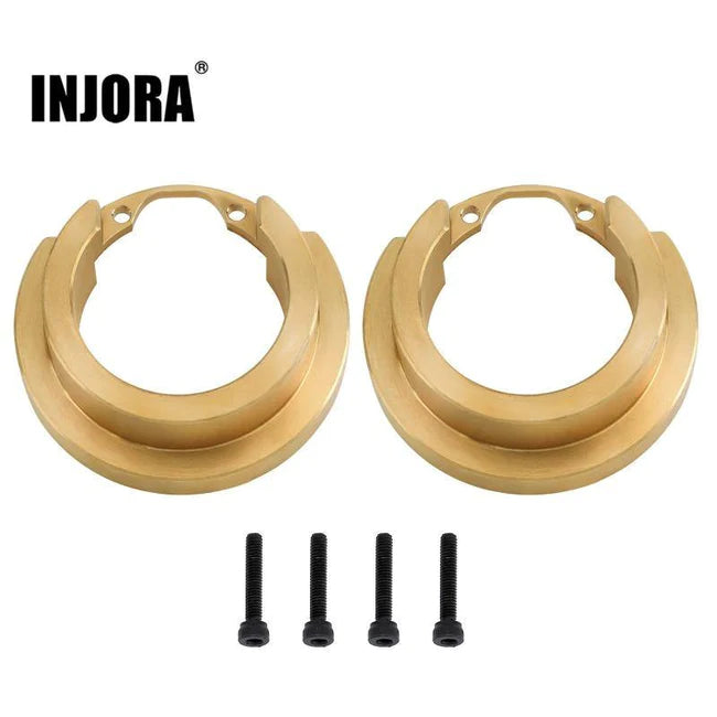 INJORA 82g/pcs Brass Counterweight Balance Weights #8251 for TRX-4 TRX-6